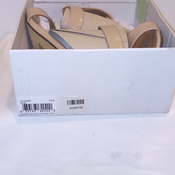 Style & Co PAYCEE Heeled Sandals Nude | size 6.5 US - Picture 2 of 6